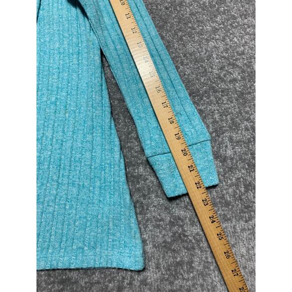 Soft Surroundings Women Open Front Cardigan Size PS Green Stretch - Picture 9 of 9